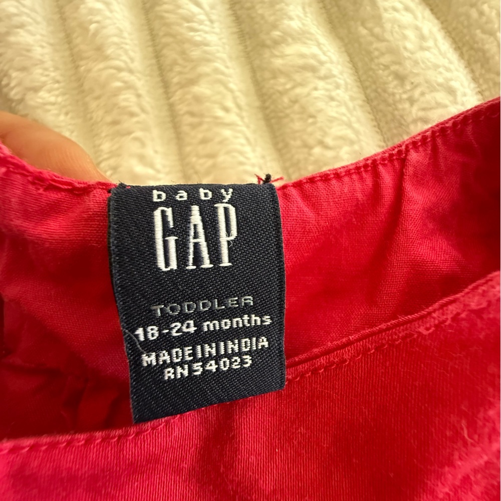 GAP Vibrant Pink Formal Kids Dress - Picture 3 of 4